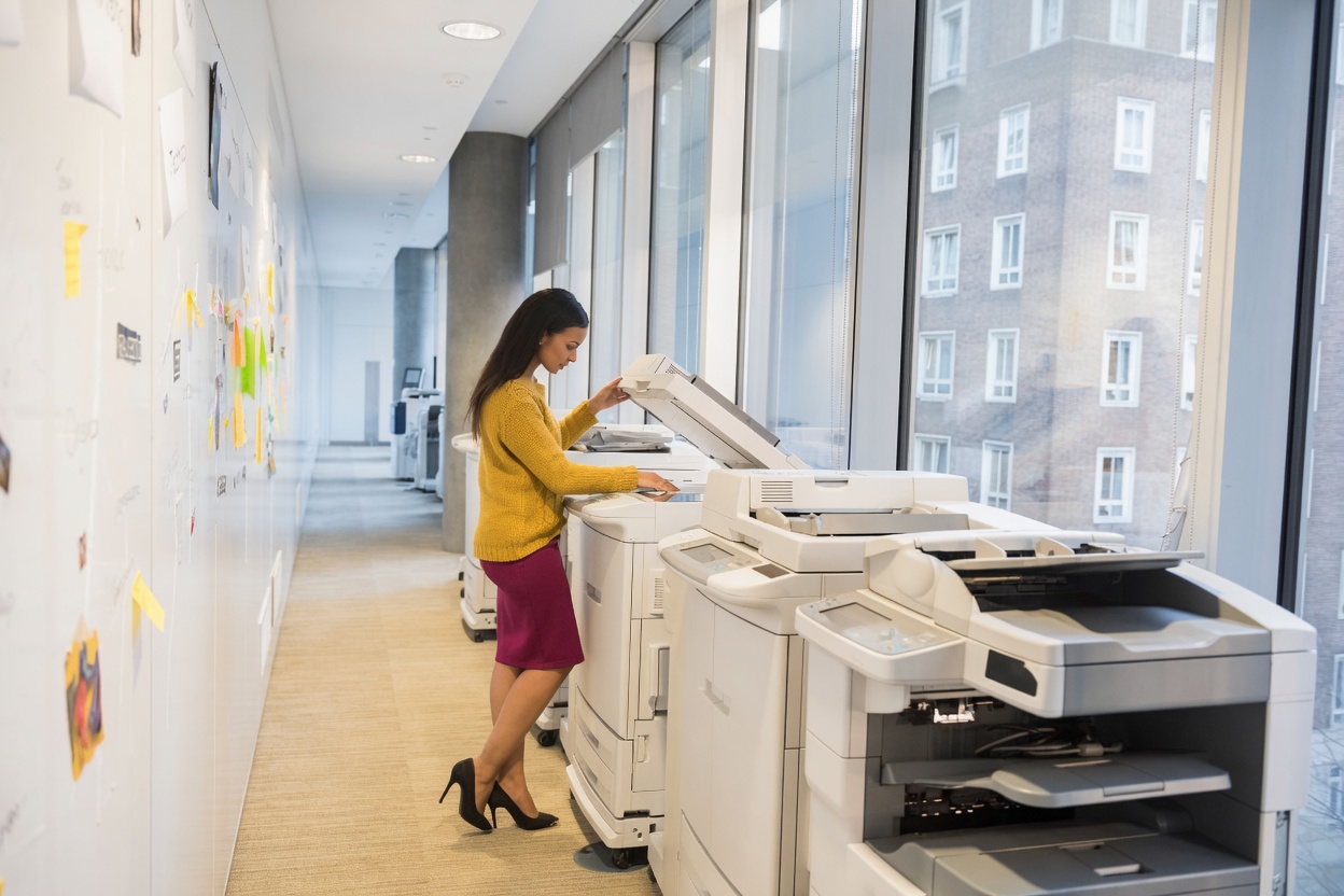 High-volume office photocopiers