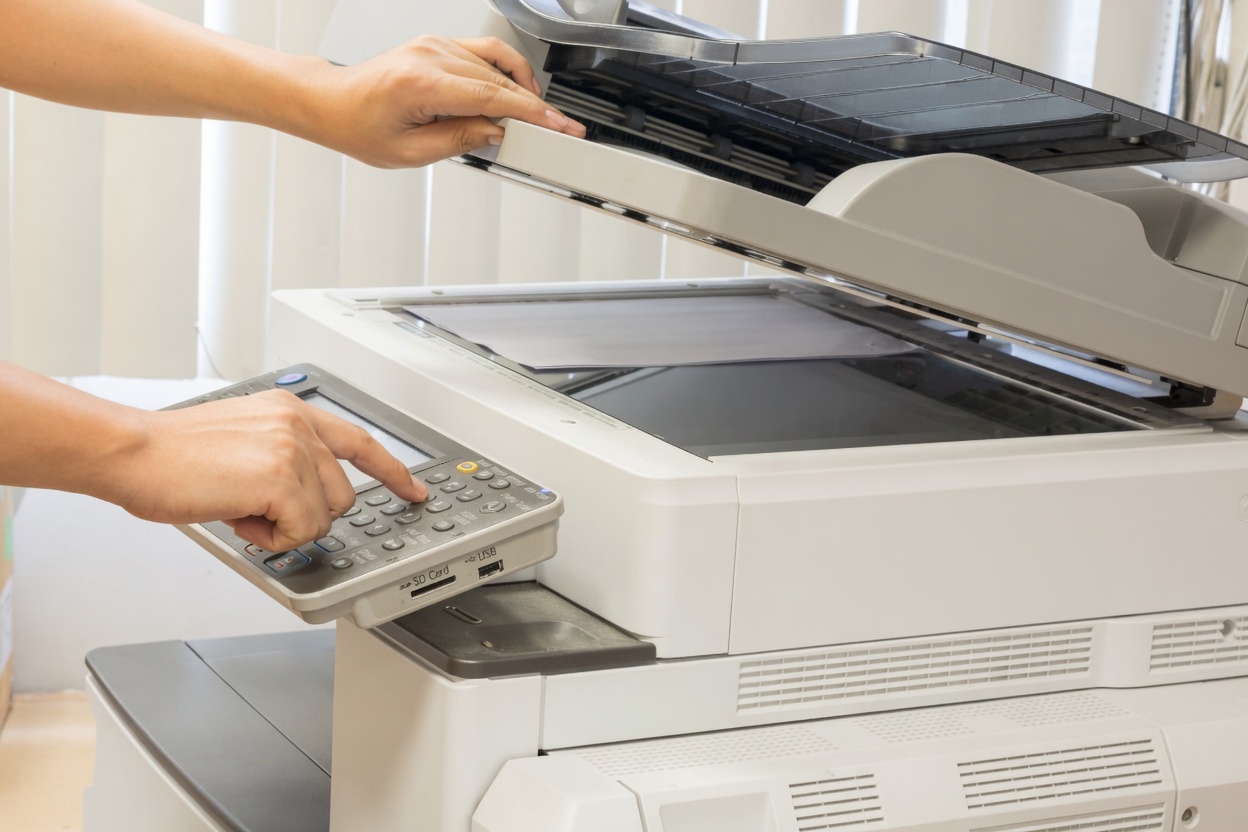Compact photocopier